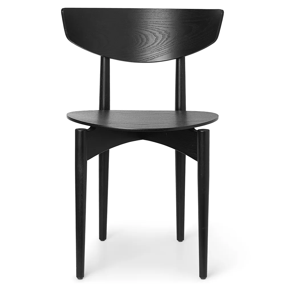 Herman Dining Chair Wood - Black