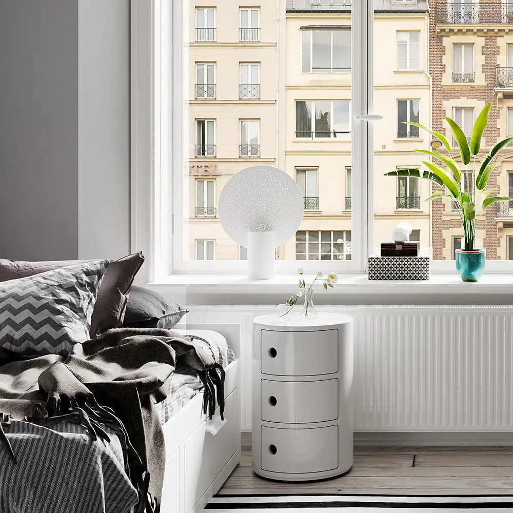 Colby XL H50cm White