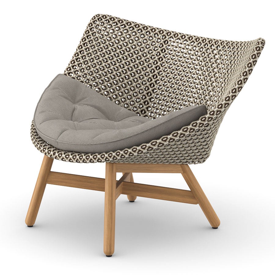 MBRACE lounge chair low PEPPER