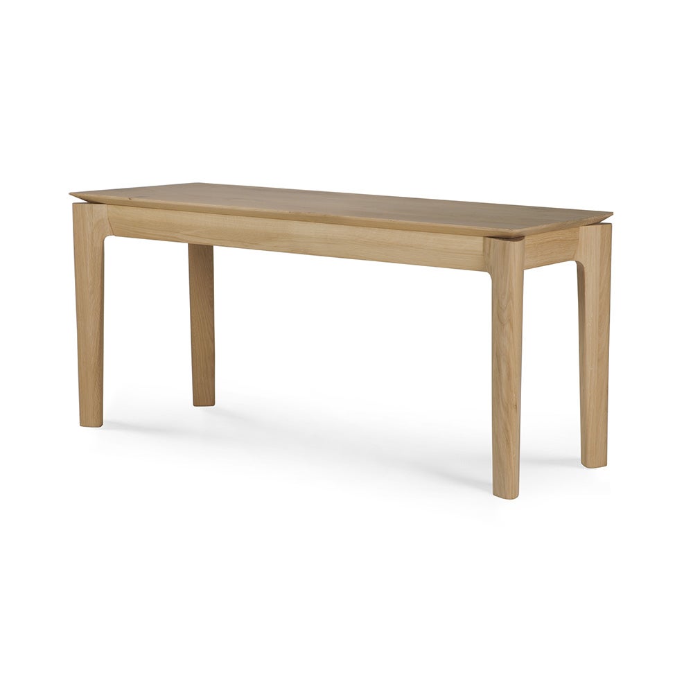 Bok bench Lacquered teak 35X126 cm
