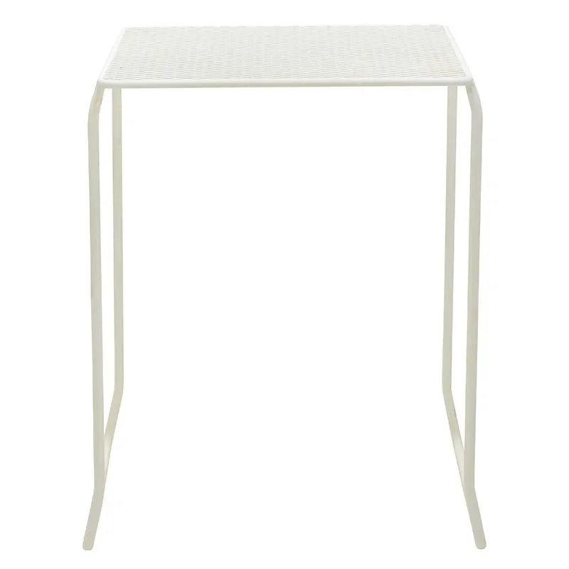 Haru Bistro table 54x54 cm Pearl White