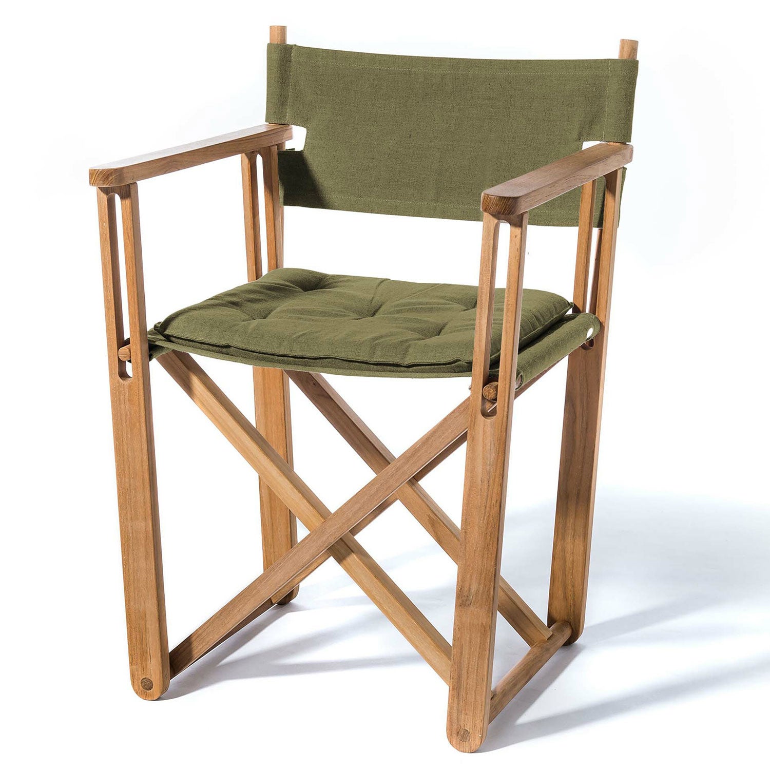 Kryss lounge armchair teak