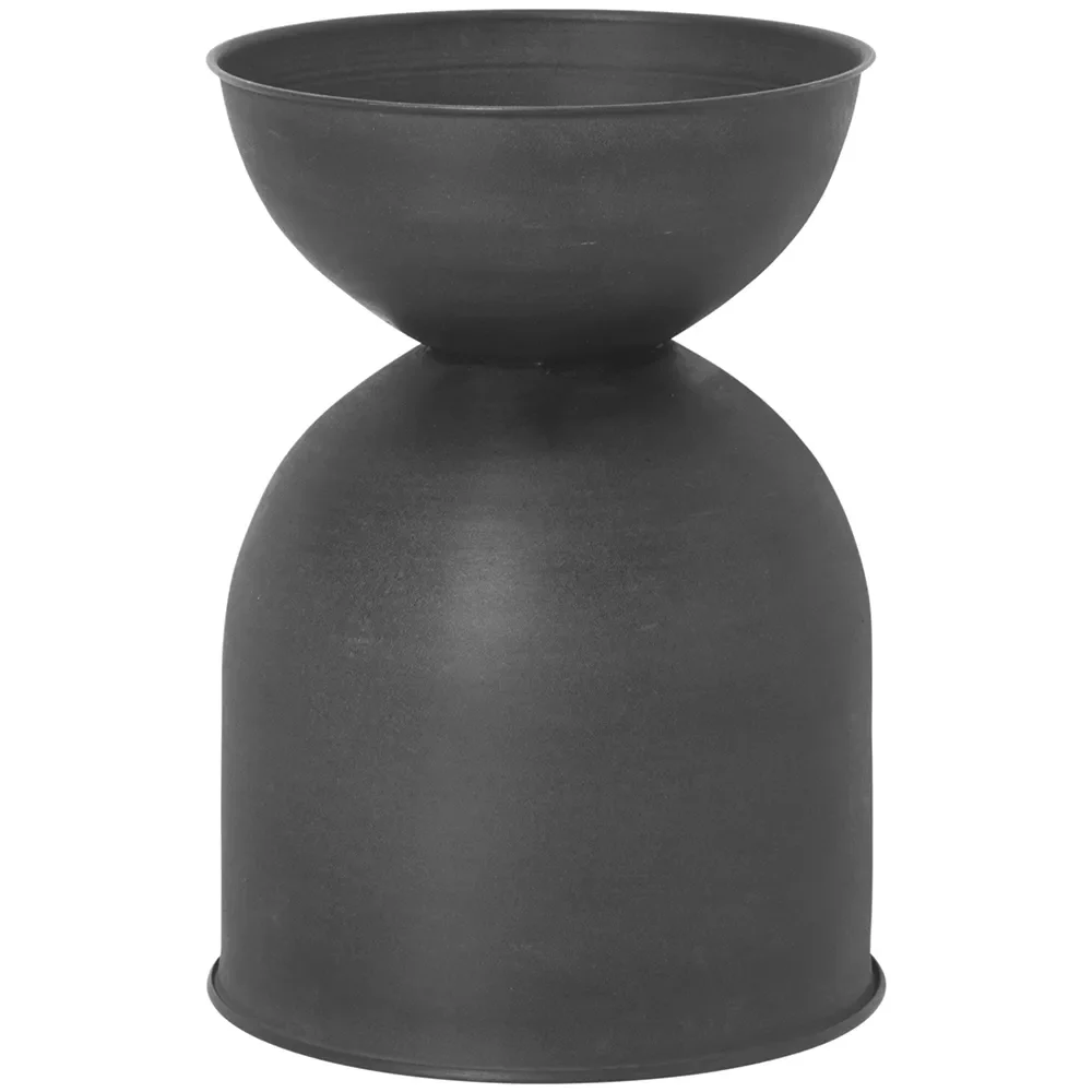 Hourglass Pot Small Black
