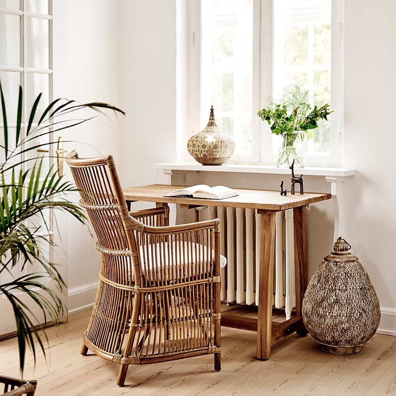 Armchair Davinci Rattan Antique