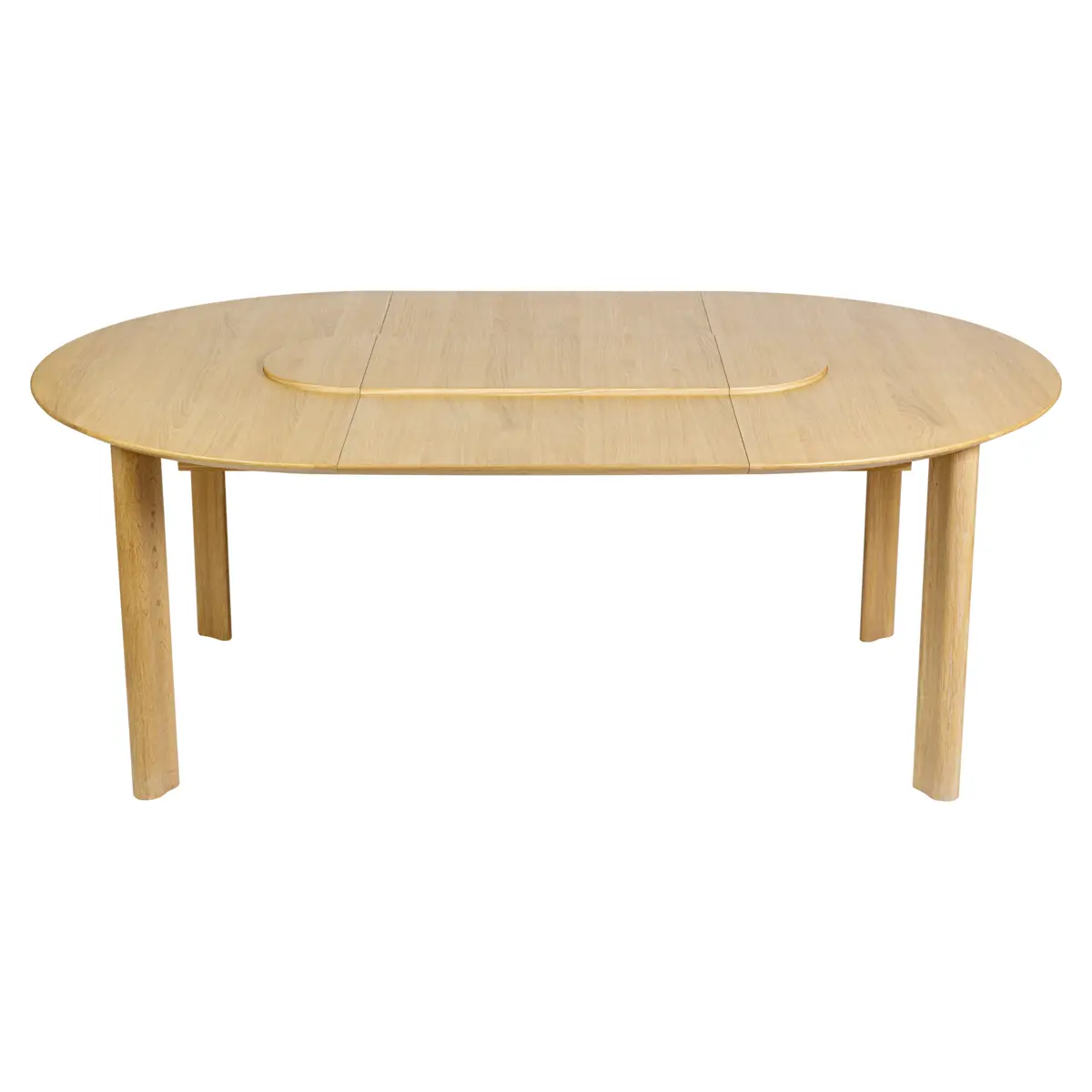 Comfort Circle Dining table with extension Oak