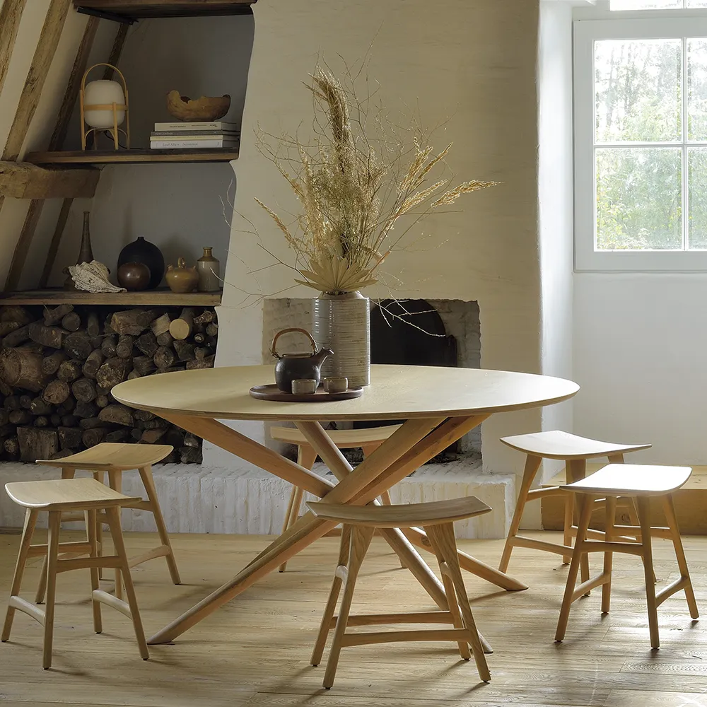 Mikado Dining Table Ø150 cm Oak