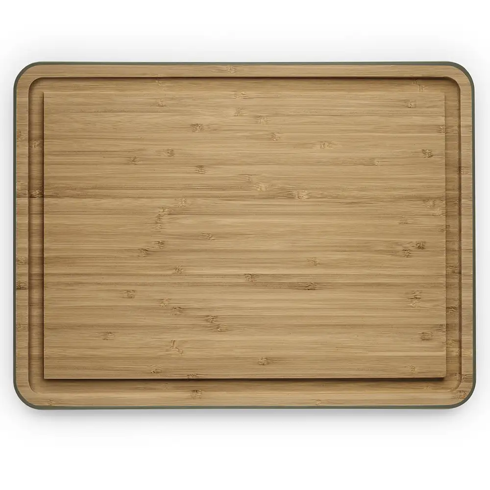 Bamboo cutting board gutter Green tool