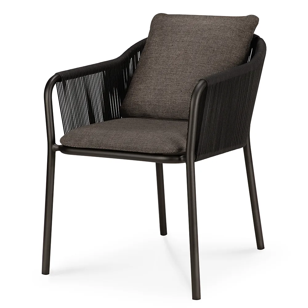 Capitan armchair dark bronze