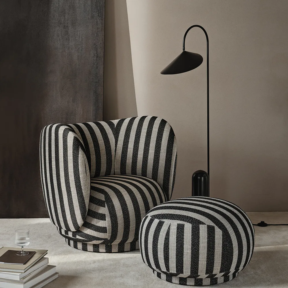 Rico Lounge Louisiana - Sand/Black