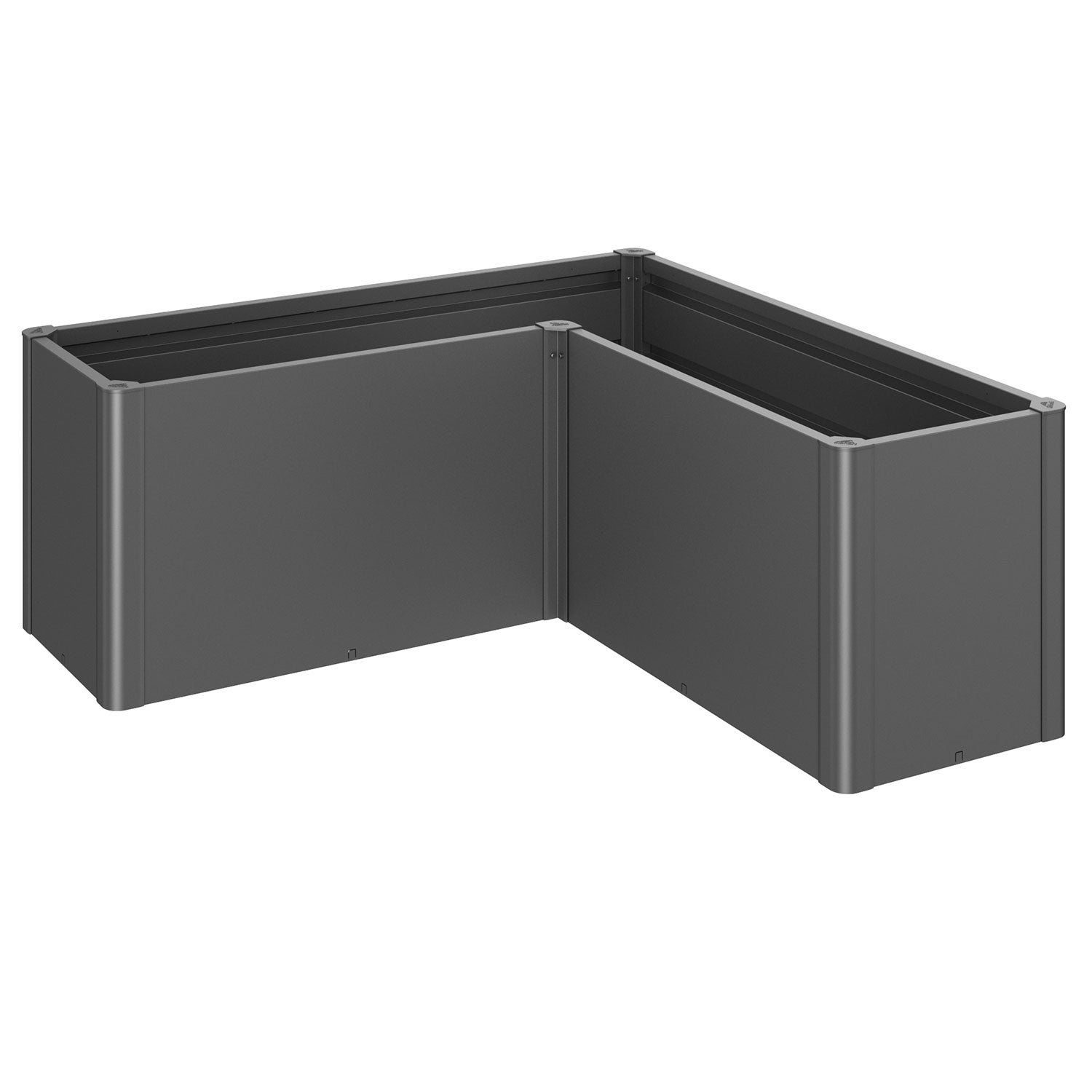Belvedere planting bed midi size l150 metallic dark grey Biohort