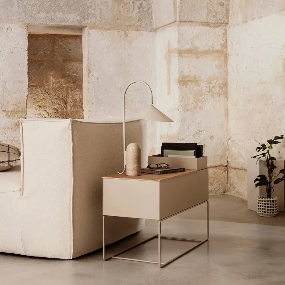 Arum Table Lamp - Cashmere