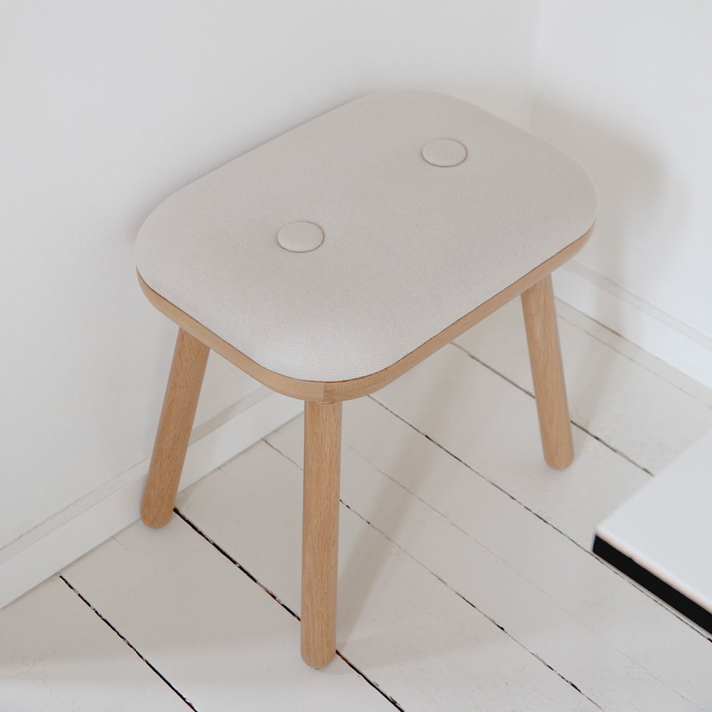 Paff High stool oak/White Sands