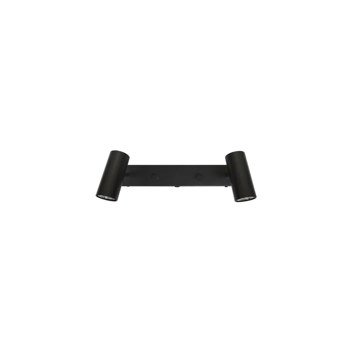 Cato wall lamp double metal matt black