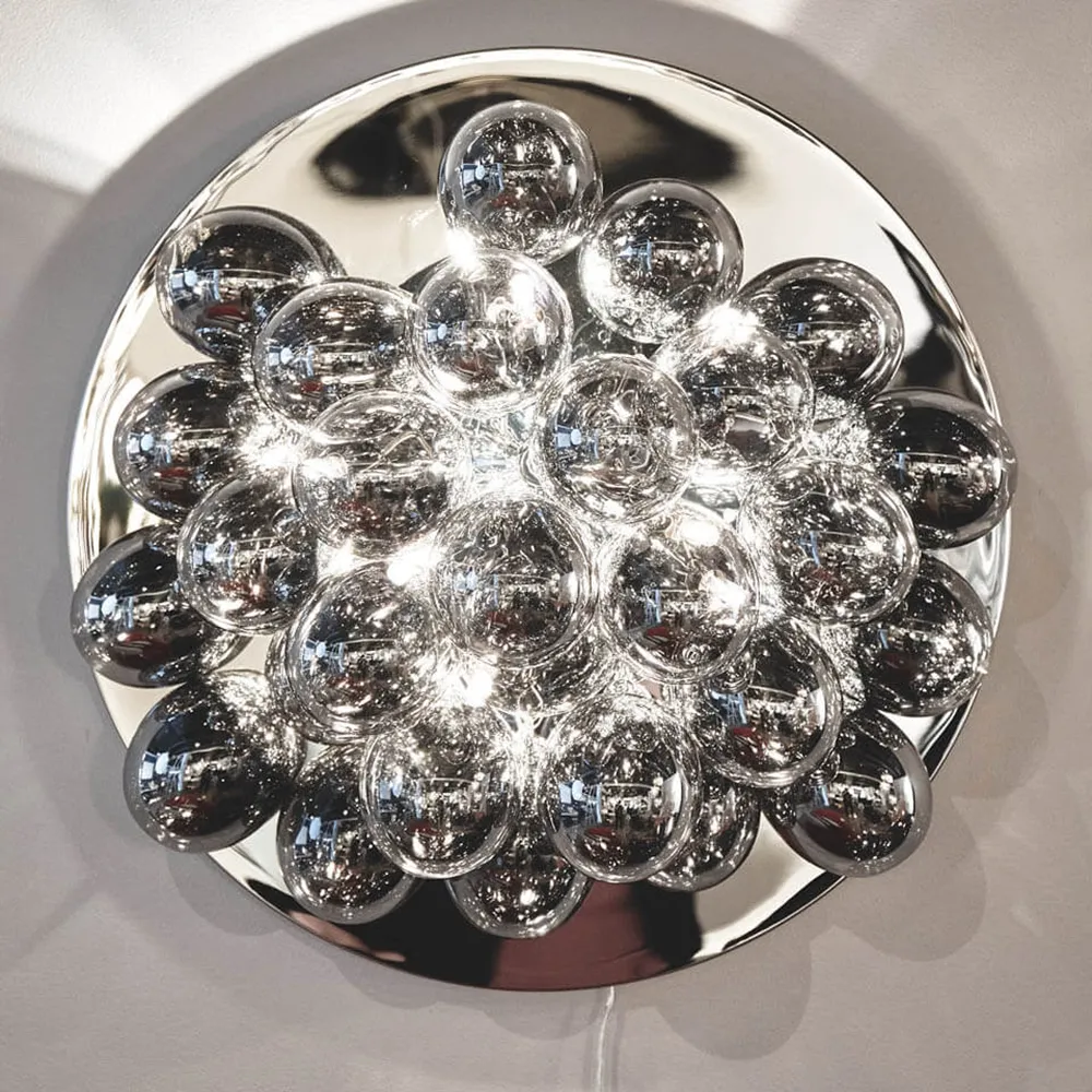 Gross wall lamp Ø60cm Smoke grey