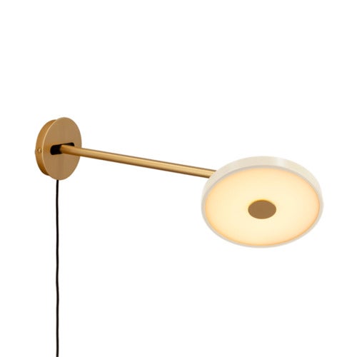 Asteria Wall Long Lamp Ø15 cm Pearl White