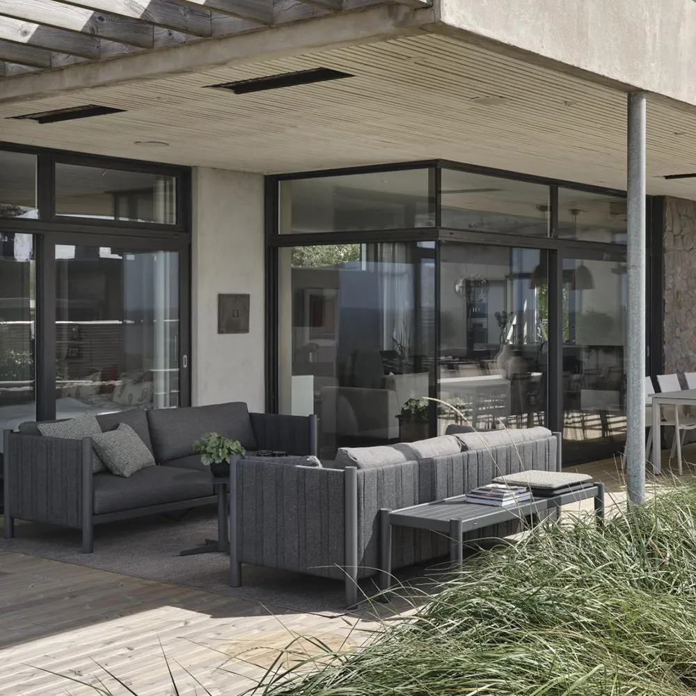 Brad Coffee table 50x150 cm Anthracite