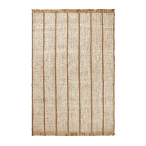Athens Handwoven Jute Rug 200x300 cm - Natural/Off-white
