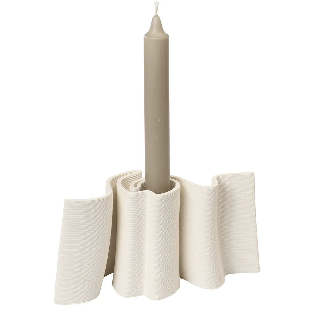 Dedali Candle Holder Off-white