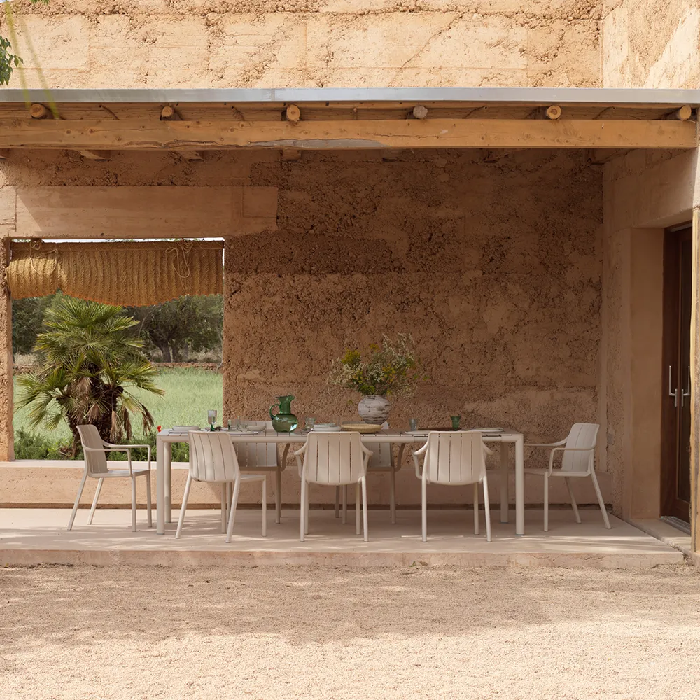 Tiberina armchair Terra