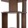 Stairs Shelf Lacquered Teak 45x46x204 cm