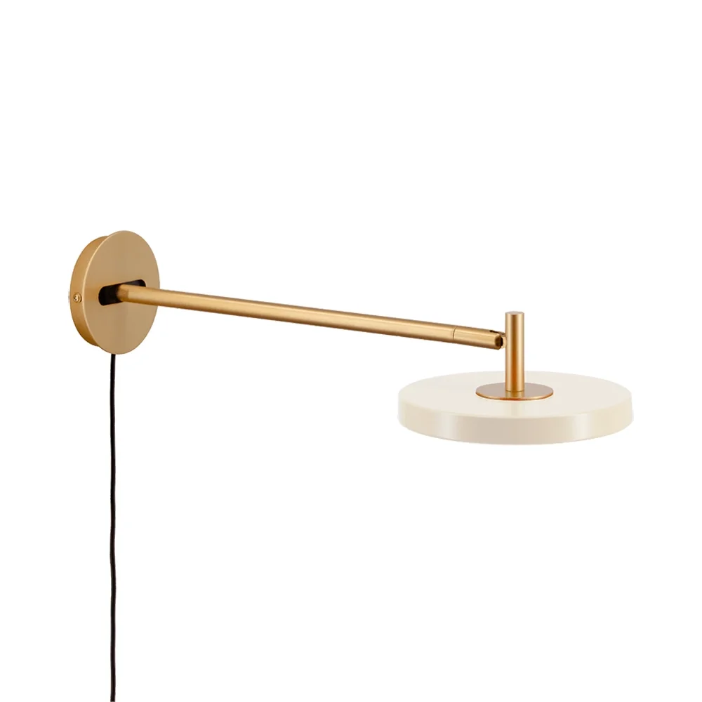 Asteria Wall Long Lamp Ø15 cm Pearl White