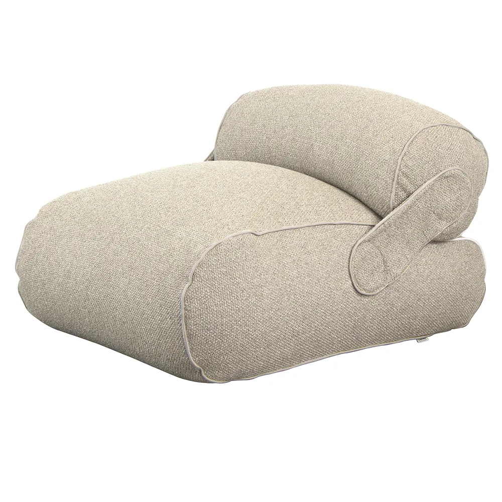 Unite lounge armchair Desert sand