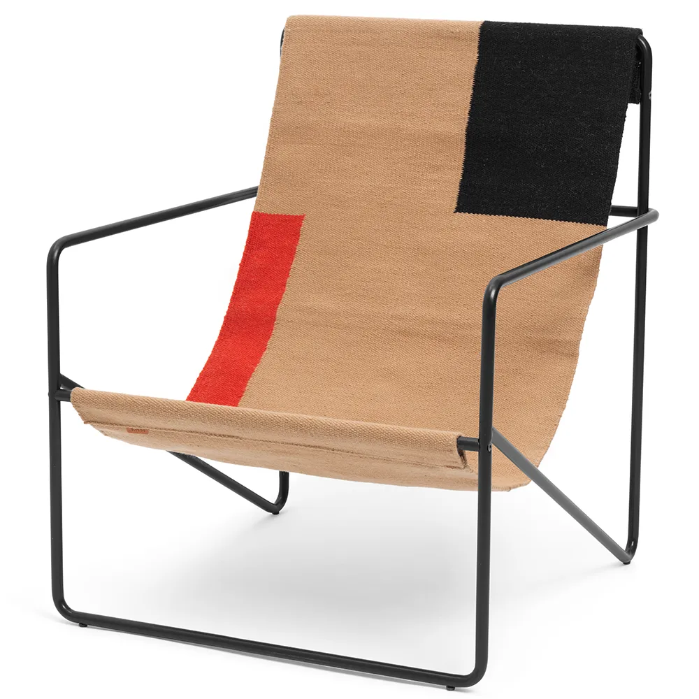 Desert Lounge Chair Black/Block