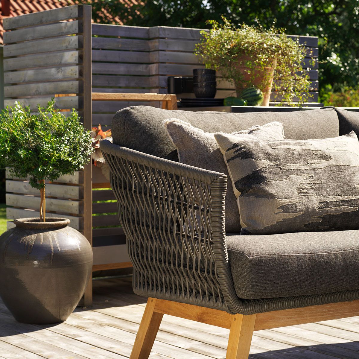 Kenton armchair grey/grey