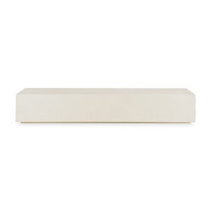 Elements Floor Shelf/Bench - Off White 180x45x30 cm