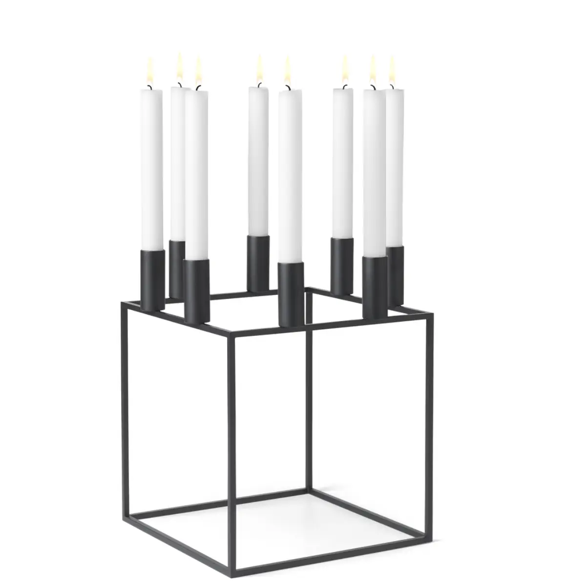 Kubus Candleholder Kubus 8 - Black