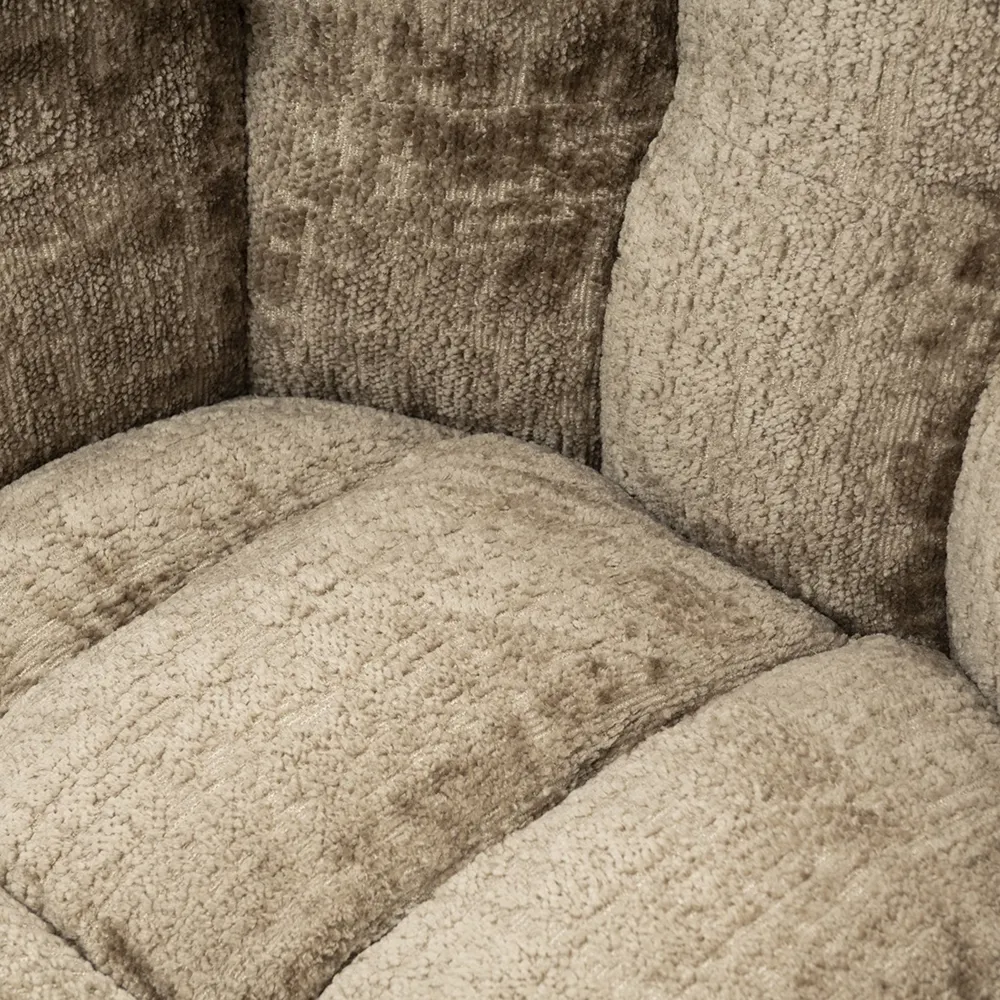 Arosa Swivel Armchair taupe