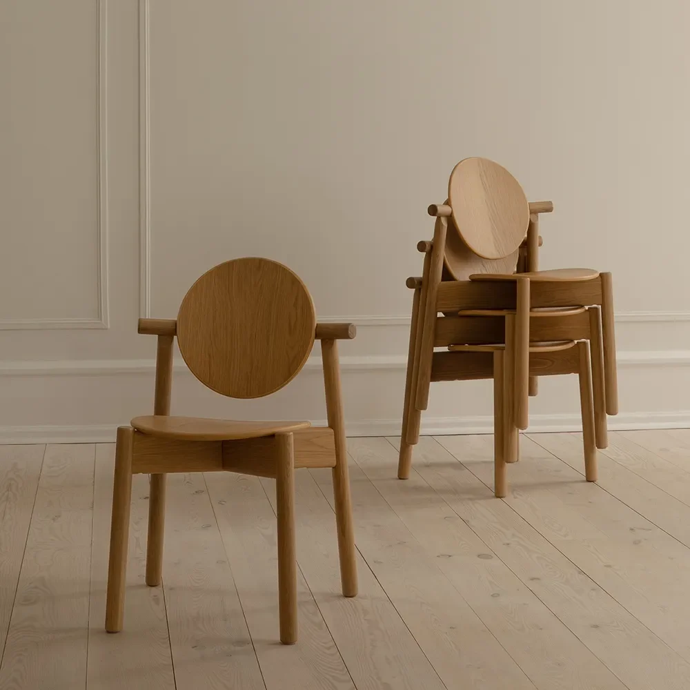Dining Chair in Oak Heiko