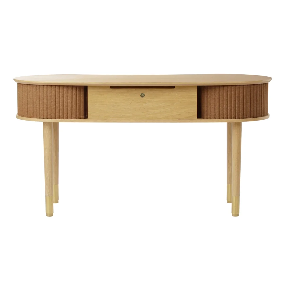 Audacious Desk Oak/Sugar Brown