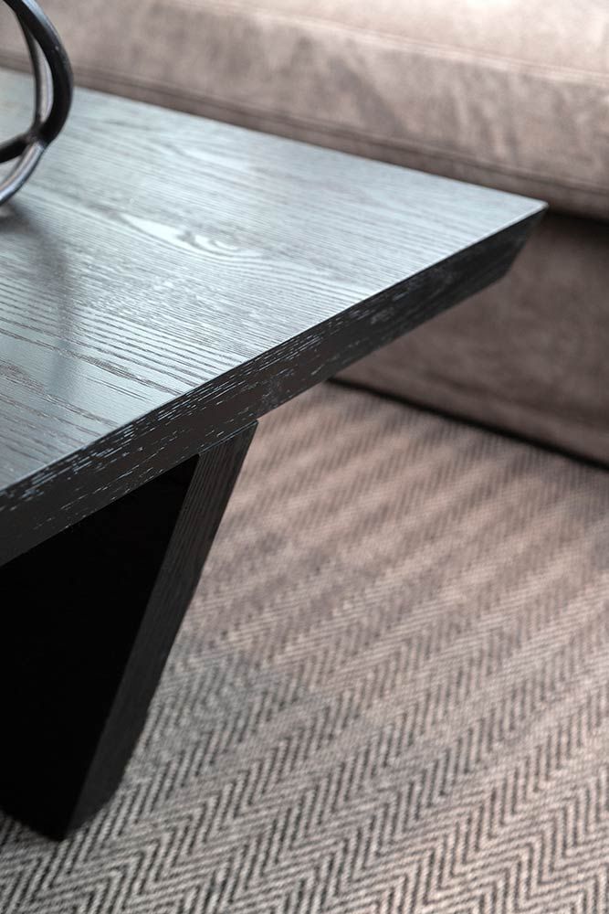 Trent Coffee Table 75X140 Cm Black