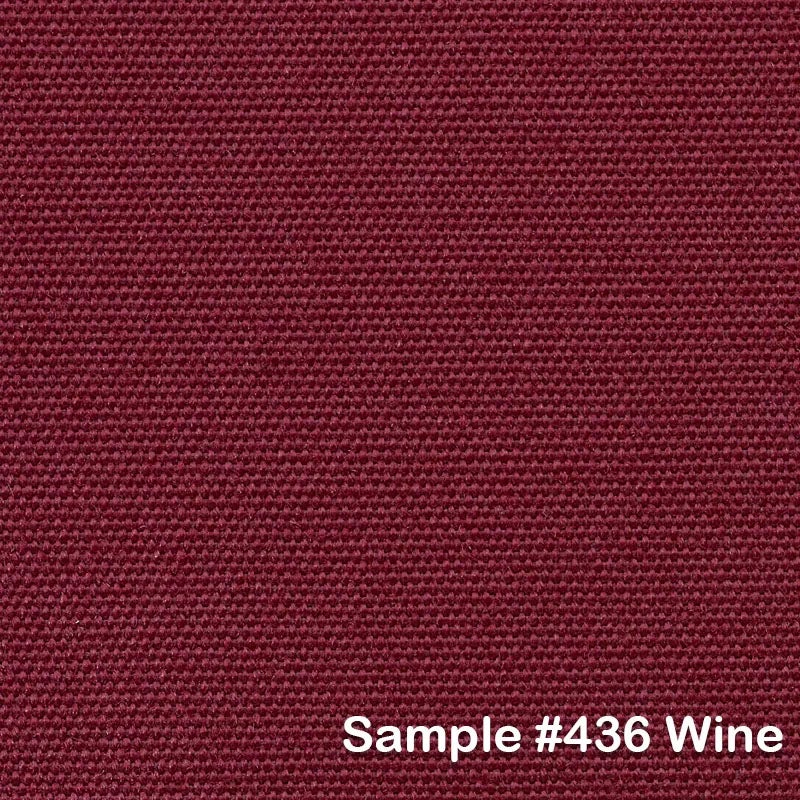 Sombrano S+ side-mast parasol 350x350 cm cat.4 antracite alu / 436 wine 