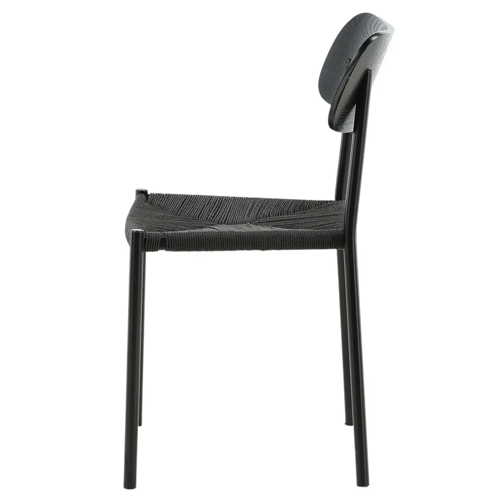 Polly Dining Chair Black 2-pack