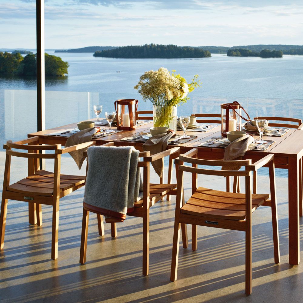 Oxno Dining Table 100X220-300 Cm Teak