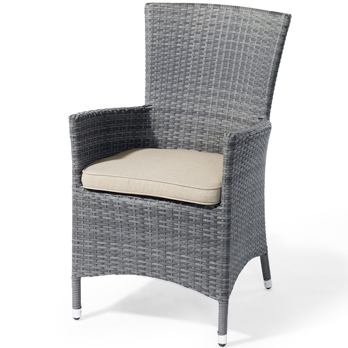 Seat cushion 49X46 Cm Charcoal Chiné