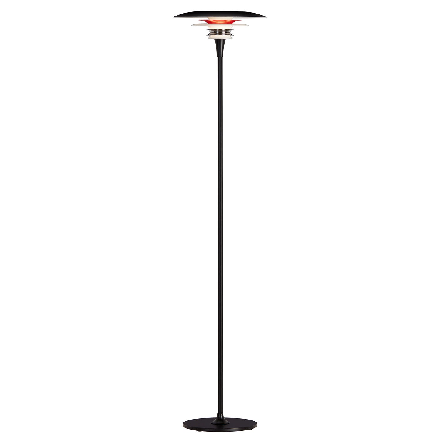 Diablo Floor Lamp D300 Matt Black/Blue Red D300 G9 Incl Light Source