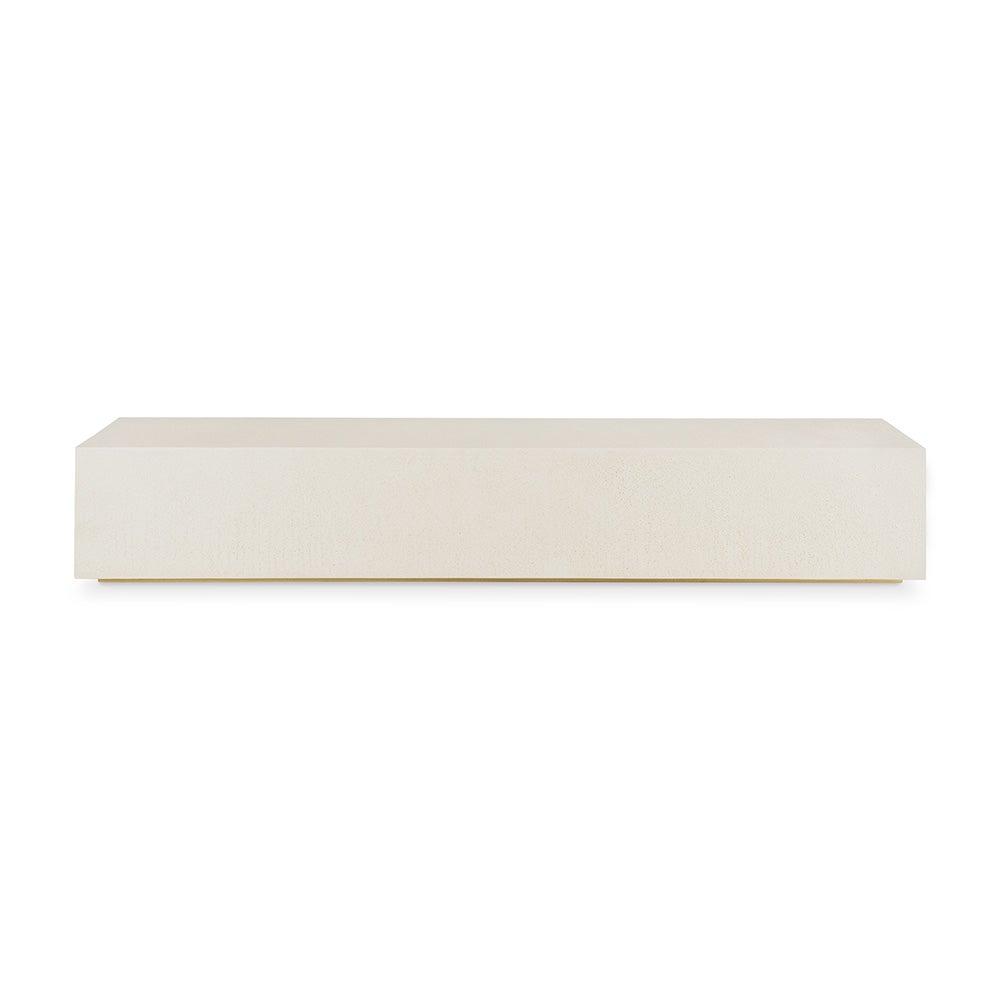 Elements Floor Shelf/Bench - Off White 180x45x30 cm