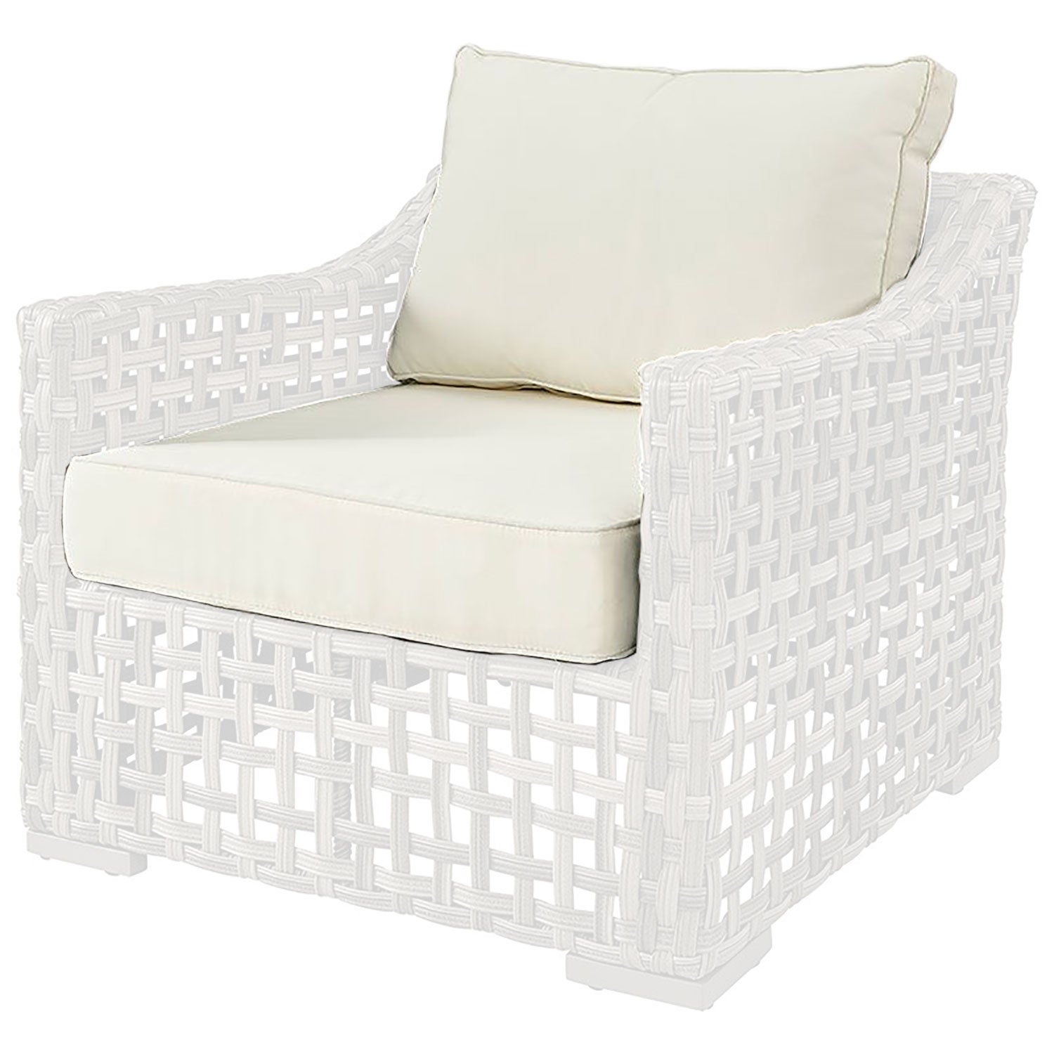 SAN REMO armchair cushion set nature