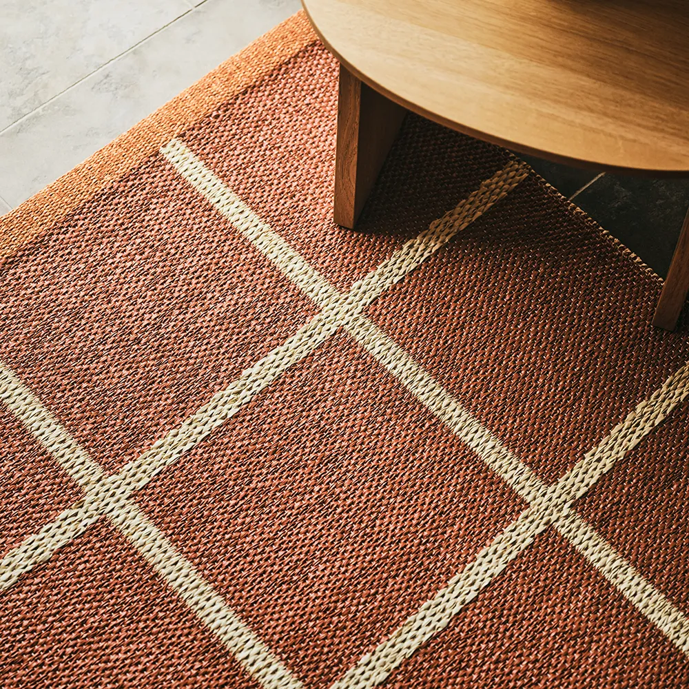 Woven Rug Criss Pop Brick