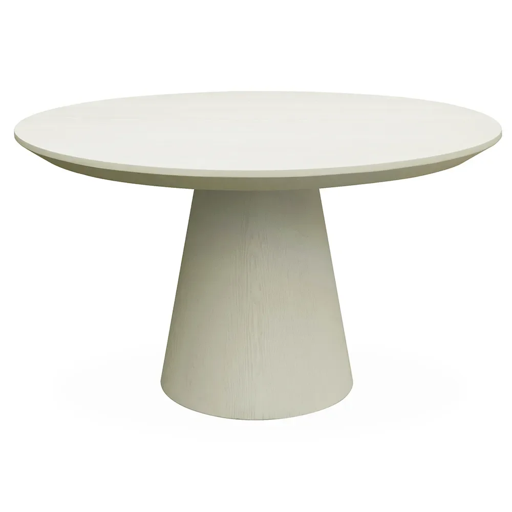 CLOUD dining table Ø130 cm ivory