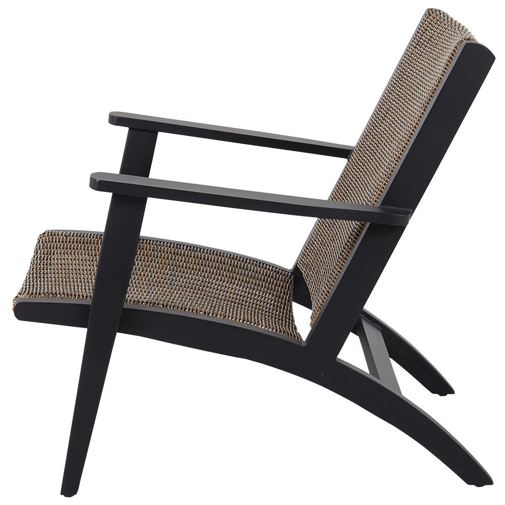 Kira armchair black/rustic