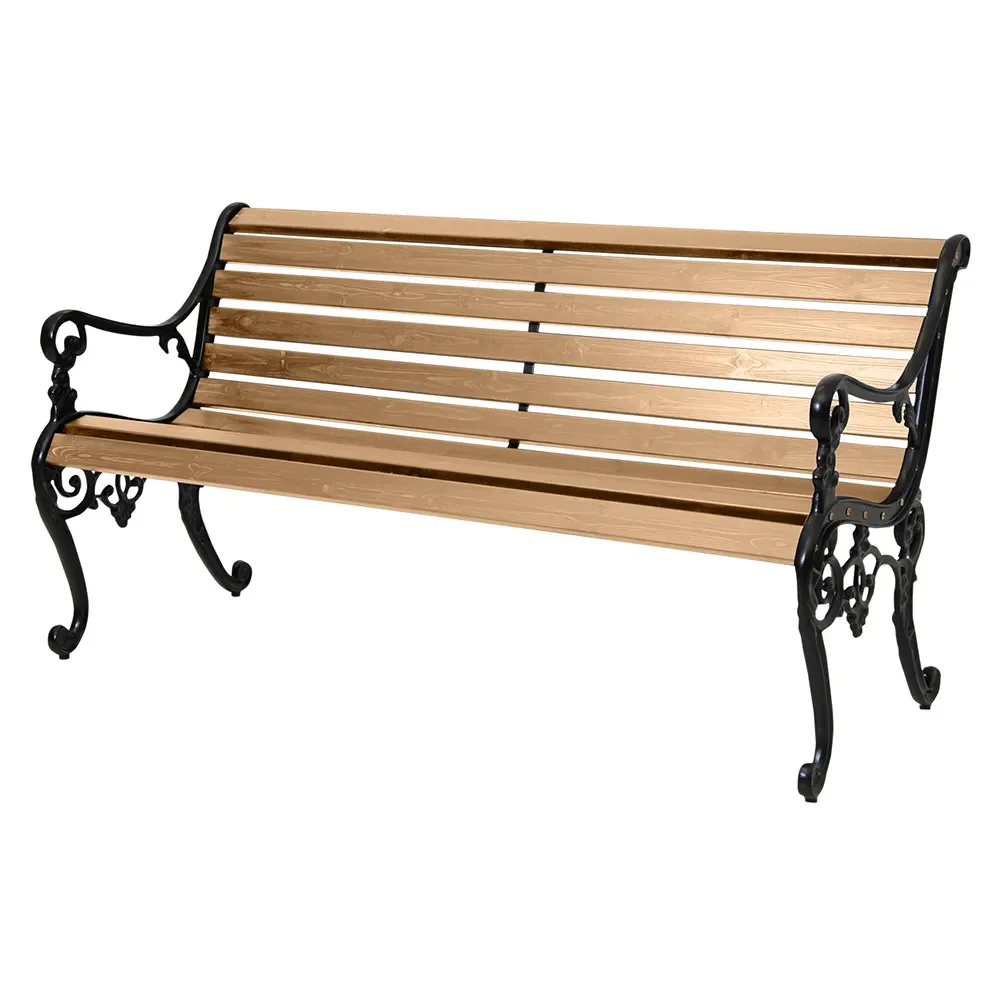 Sandvik Garden sofa Black/Brown pine