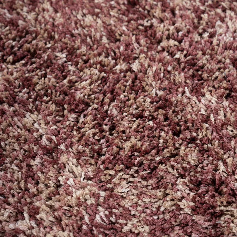 Rug Mixi Burgundy 190x290 cm