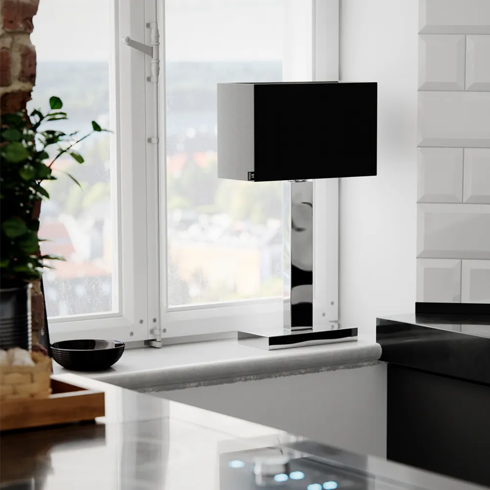 Prime Table Lamp 47cm Chrome