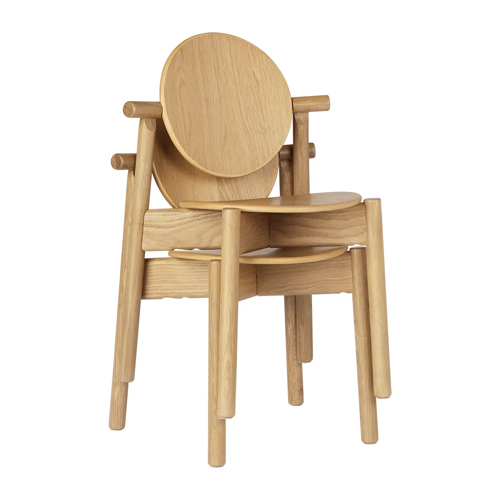 Dining Chair in Oak Heiko