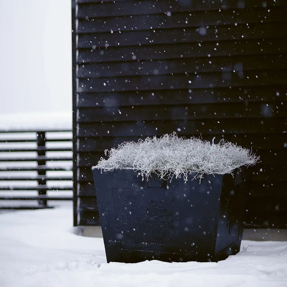 Plant pot Karl XL black