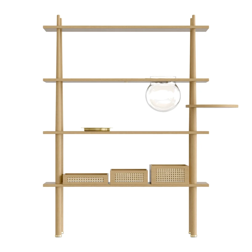 Stories Bookcase Oak
